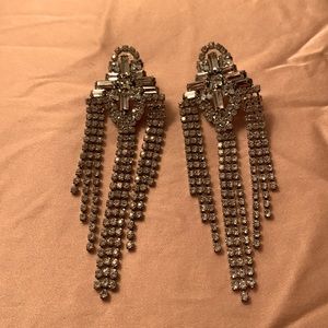 Cristabelle chandelier statement earrings from Nordstrom perfect for holidays